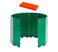 SheerFaring Plegable Compacto para Hornillo de Camping con Bolsa de Almacenamiento Y Protección contra El Viento, Verde