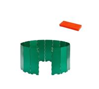 SheerFaring Plegable para Hornillo de Camping con Bolsa de Transporte, 16 Placas para Cocinar Al Aire Libre, Verde