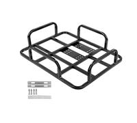SheerFaring Portaequipajes Trasero para Bicicleta con Soporte de Hierro de Alta Intensidad Rack Desmontable para Equipaje Portabultos para Compras y Accesorio de, con Marco 45x35cm