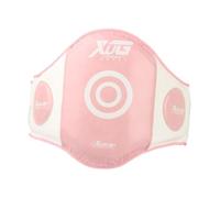 SheerFaring Protector Corporal de Boxeo, Almohadilla de Protección para La Parte del Abdomen para Entrenamiento de, MMA, Kick Boxing Y Sparring, Rosa