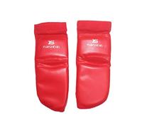 SheerFaring Protector de Pie con Empeine Acolchado, Equipo de Protección para Entrenamiento, Espinillera, Soporte de Tobillo para Niños Y Adultos, Karate, l