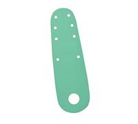 SheerFaring Protector de Puntera Extraíble para Patines, de Cuero Sintético PU, Repuesto Profesional, Protector de Puntera para Accesorios de Patinaje Pa, Verde