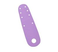 SheerFaring Protector de Puntera Extraíble para Patines, de Cuero Sintético PU, Repuesto Profesional, Protector de Puntera para Accesorios de Patinaje Pa, púrpura