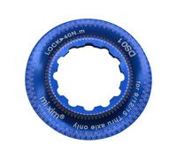 SheerFaring Tapa de Bloqueo del Rotor para Bicicleta, Tapa de Tornillos del Disco de Bloqueo Central para Bicicleta, Repuestos, Azul