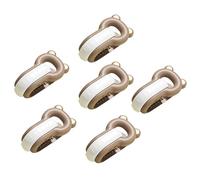 Sheet Holders - 6Pcs Cartoon Bear Clips, Anti Slips Bedding Grippers, Comforter Duvet Fasteners, Elastic Beds Sheets Holder's | Secure Mattress Keepers Single Double King Bed Tight