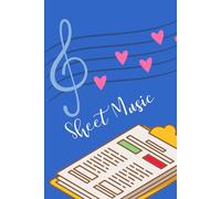Sheet Music Flow moves my spirit with melodies I craft every single night, 6" x 9", 160 Pages