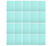 Sheet Protectors 20 Pack | 20 Holes Colored Detachable Covers | Frosted Protective PP Covers for Binders/School/Office | Thin & Rollable (Light Green)