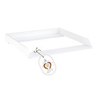 Shefa Kids 800 - Cambiador universal compatible con cómodas Malm, Hemnes y Nordli, color blanco