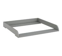 Shefa Kids 800 - Cambiador universal para cómodas Ikea (apto para Malm, HEMNES, Nordli), color gris
