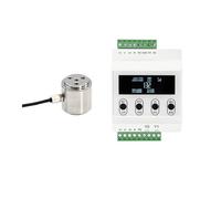 SHEFENMEBE Celda de Carga de Columna + Salida analógica/Salida RS485 Medidor de Pantalla Digital de 6 dígitos Celda de Carga Miniatura Celda de Carga de tensión(0-5KG(485))
