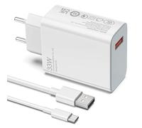 shefor Cargador para Xiaomi，33W USB C Cargador rápido para Xiaomi Mi 13 Mi 12 Mi12Pro Mi11 11 Ultra Mi11 Lite Mi 10 Redmi Note 12 12 s 11 11 Pro 10 10 Pro Poco X4 X3 F4 G Adaptador de turbocarga