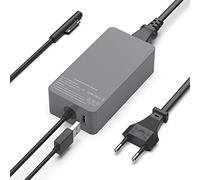 shefor Cargador Surface 44W 15V 2.58A Cargador Surface Pro Alimentación Adaptador para Microsoft Surface Pro 7/6/5/4/3/X Surface Laptop 3/2/1 Surface Go/Book Windows Surface Charger con Puerto USB