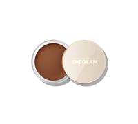 SHEGLAM Silk Haze Cream Bronzer - Maquillaje en crema mezclable con una fórmula ligera, maquillaje facial personalizable para un brillo natural, bañado por el sol de larga duración, terracota