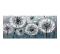 SHEGZHUC Cuadro Diamantes Diente de Leon 110 x 50 cm Punto de Diamante Diente de Leon Diamond Painting Diente de Leon Pintura Diamante Flores Cuadro de Diamantes Flor Cuadros Diamantes 5D Paisajes