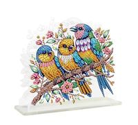 SHEGZHUC Diamond Painting Servilletero Colibrí Pájaro Animales Independiente Dispensador de Manteles de Papel Toallero Servilletas Marco Dispensador de Servilletas Pintura Diamante Servilletero Regalo