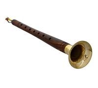 Shehnai - Instrumento musical de viento de madera Banarasi de 40,6 cm, hecho a mano.