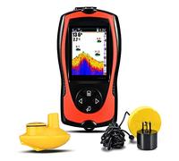 SHEHUALI Cámara Submarina, Buscador de Profundidad Sonar Pescado Finder Light Lure Sensor Deeper Echo Sounder Sea Fishing Fishing Equipment,Buscador de Peces(FF1108-1C)