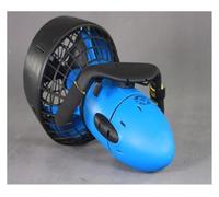 SHEHUALI Patinete Submarino, Patinete acuático de 300 W con hélice de Doble Velocidad, for Buceo, Color Azul y Amarillo, con batería