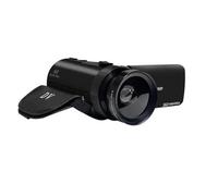 SHEHUALI Videocámara, 1080P HD Professional Digital Video Camera with Mic 16 Million Pixels DV Multifunction Anti-Shaking Photographic Machine(with Wide Lens)