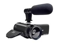 SHEHUALI Videocámara, DV Video Recorder Camcorder Recording with Microphone Digital Zoom Video Camera Machine For Recording Vlogs(4G Camera No Card)