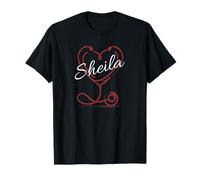 Sheila A Nurse Gift Cute Doctor Designer Personalized Nurse Camiseta