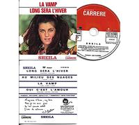 SHEILA - Long sera l'hiver - Au milieu ds nuages - La Vamp - Oui c'est l'amour EP - 4-TRACK CARD SLEEVE CDSINGLE