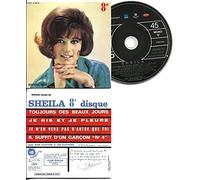 SHEILA - Toujours des beaux jours - Je ris et je pleure - Je n'en veux pas d'autre que toi - Il suffit d'un garçon - EP 4-TRACK CARD SLEEVE CDSINGLE