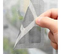Shein 1/10/20/30 piezas de parche de reparación de pantalla, mosquitera de ventana, cinta de marco de borde de red ampliada, parche autoadhesivo reforzado p