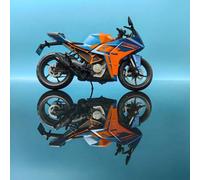 Shein 1:12 Modelo de motocicleta - RC390 / 1:12 1390 Super R, Body de aleación de zinc, puede mantenerse en pie, diseño de suspensión trasera, manillar d