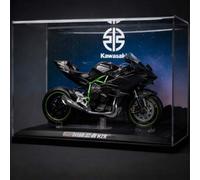 Shein 1:12 Modelos de motocicleta a escala, Kawasaki H2R negro con soporte de exhibición/sin soporte, Suzuki GSX R1000 negro/blanco/azul, YZF-R1 negro, mode