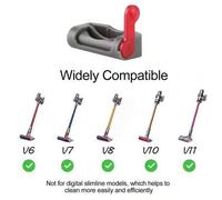 Shein 1/2/4 Paquetes de Abrazadera de Control de Encendido/Apagado para Dyson V6 V7 V8 V10 V11 V15 Absolute Accesorios de Bloqueo de Gatillo Inalámbrico