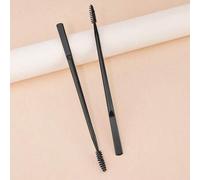 Shein 1/2/5/10 piezas Elevador de cejas, Cepillo de cejas de doble extremo, para dar forma, levantar y aplicar cera en las cejas, crear cejas naturales y es