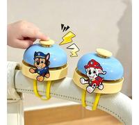 Shein 1/2 piezas Accesorios de decoración universal para bicicleta y carrito de mano PAW Patrol, timbre de mano presionado, súper fuerte