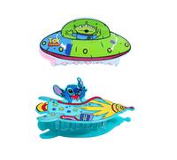Shein 1/2 piezas Clips para el cabello de Disney Toy Story y Lilo y Stitch - Diseño de Alien en OVNI, Stitch en cohete, lindos pasadores de acrílico para us