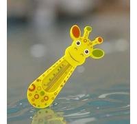 Shein 1/2 piezas Termómetro de temperatura del agua del baño con diseño de jirafa, medidor de temperatura del agua del baño interior, termómetro de querosen