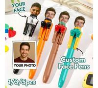 Shein 1/3/5 piezas Bolígrafos con patrón de boxeo personalizado - Artículos de papelería personalizados para estudiantes | Suministros de escritorio creativ