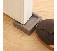 Shein 1/3/5 piezas Tope de puerta antichoque de doble cara - Cuña de puerta de plástico esmerilado resistente al viento, evita lesiones en los dedos, adecua