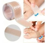 Shein 1/3 Rollos de vendas de gel de silicona contra ampollas - Cinta protectora transparente para talón, mano y dedos del pie, alivio de fricción en el zap