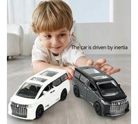 Shein 1:32 Modelo de Coche Alphard, Vehículo Comercial MPV, 3 Puertas Abatibles, Conducción por Inercia, Regalo de Vacaciones