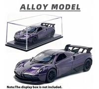 Shein 1:36 Escala Modelo de Coche Deportivo de Aleación con Puertas y Capó Abribles, Regalo Coleccionable para Jóvenes