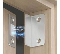 Shein 1/4/6/10 piezas Cierres magnéticos para gabinetes - Adhesión fuerte invisible, sin necesidad de perforar, fácil de abrir - Adecuado para gabinetes, ar