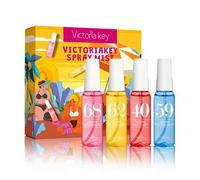 Shein 1/4 piezas Colección brasileña Spray Bruma con caja de regalo, edición limitada Aromaterapia para interiores y exteriores, ambientador de fragancia co