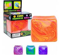 Shein 1/4 piezas Cubo agradable, juguete sensorial Taba Squish con un apretón súper sólido - Mezcla de colores giratorios únicos - El color puede variar - S