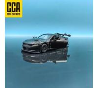 Shein 1:42 Ford Mustang GT3 Modelo de coche de aleación fundido a troquel, puertas abatibles, retroceso y marcha, conducción suave, réplica clásica, exhibic