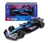 Shein 1/43 2023 BWT Alpine F1 Team A523 10# Pierre Gasly Modelo de coche de aleación de fundición a presión Modelo de carreras de Fórmula Uno Regalo perfect