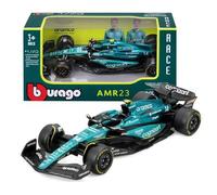 Shein 1/43 Escala Aston Martin AMR23 Fórmula 1 Coche de Carreras #14 Fernando Alonso Díaz Modelo a Escala de Aleación Fundida con Detalles Vívidos Juguetes