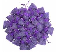 Shein 1/6/12 piezas de sachets de lavanda, bolsas de gasa moradas sachets para armarios, cajones, armarios de zapatos, baños, coche y aroma ambientador para
