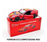 Shein 1/64 Escala Serie Ferrari Coche de Aleación Matchbox Miniatura Simulación Coche de Fundición Modelo de Coche Deportivo Pequeño Colección de Coches Peq