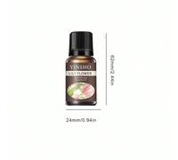 Shein 1 botella de 10ml de líquido de reposición de aceite esencial, de aromas de limón, lirio, té blanco, lirio del valle, océano, jazmín, naranja dulce, v