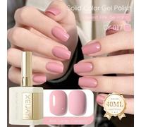 Shein 1 Botella de 40ml Esmalte de uñas rosa dulce en gel, gel de uñas semi-permanente, esmalte de uñas UV LED removible, suministros de arte de uñas, decor